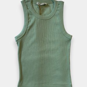 Mint Yeşili Fitilli Atlet