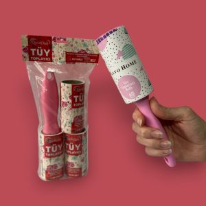 Tüy Toplayıcı Rulo Seti 240 Yaprak 4 Rulo 2 Tutacak Sıfır Ürün